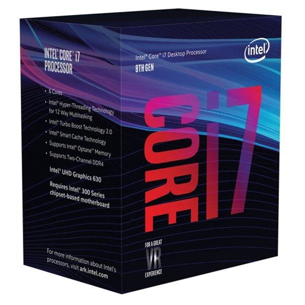 پردازنده اینتل مدل Core i7-9700K Coffee Lake 9th Gen