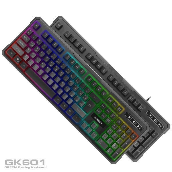 کیبورد گرین مدل GK601-RGB گیمینگ