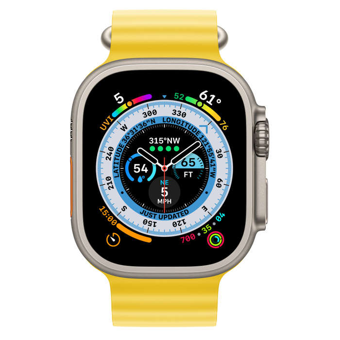 ساعت هوشمند اپل واچ الترا Apple Watch Ultra 49mm yellow Ocean