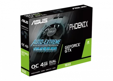 کارت گرافیک Asus مدل Phoenix GeForce GTX 1650 EVO OC Edition 4GB GDDR6