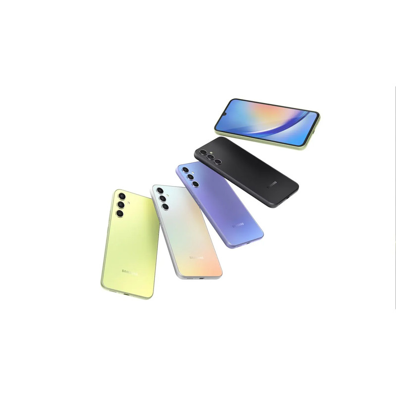 گوشی موبایل سامسونگ مدل Galaxy A34 5G دو سیم کارت ظرفیت 128 گیگابایت و رم 8 گیگابایت به همراه شارژر سامسونگ