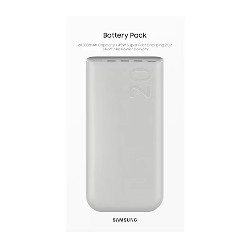 پاوربانک سامسونگ مدل Battery Pack EB-P4520 ظرفیت 20000 میلی آمپر ساعت