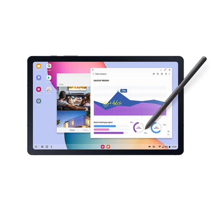 تبلت سامسونگ مدل Galaxy Tab S6 Lite 2024 ظرفیت 64 گیگابایت و رم 4 گیگابایت به همراه قلم